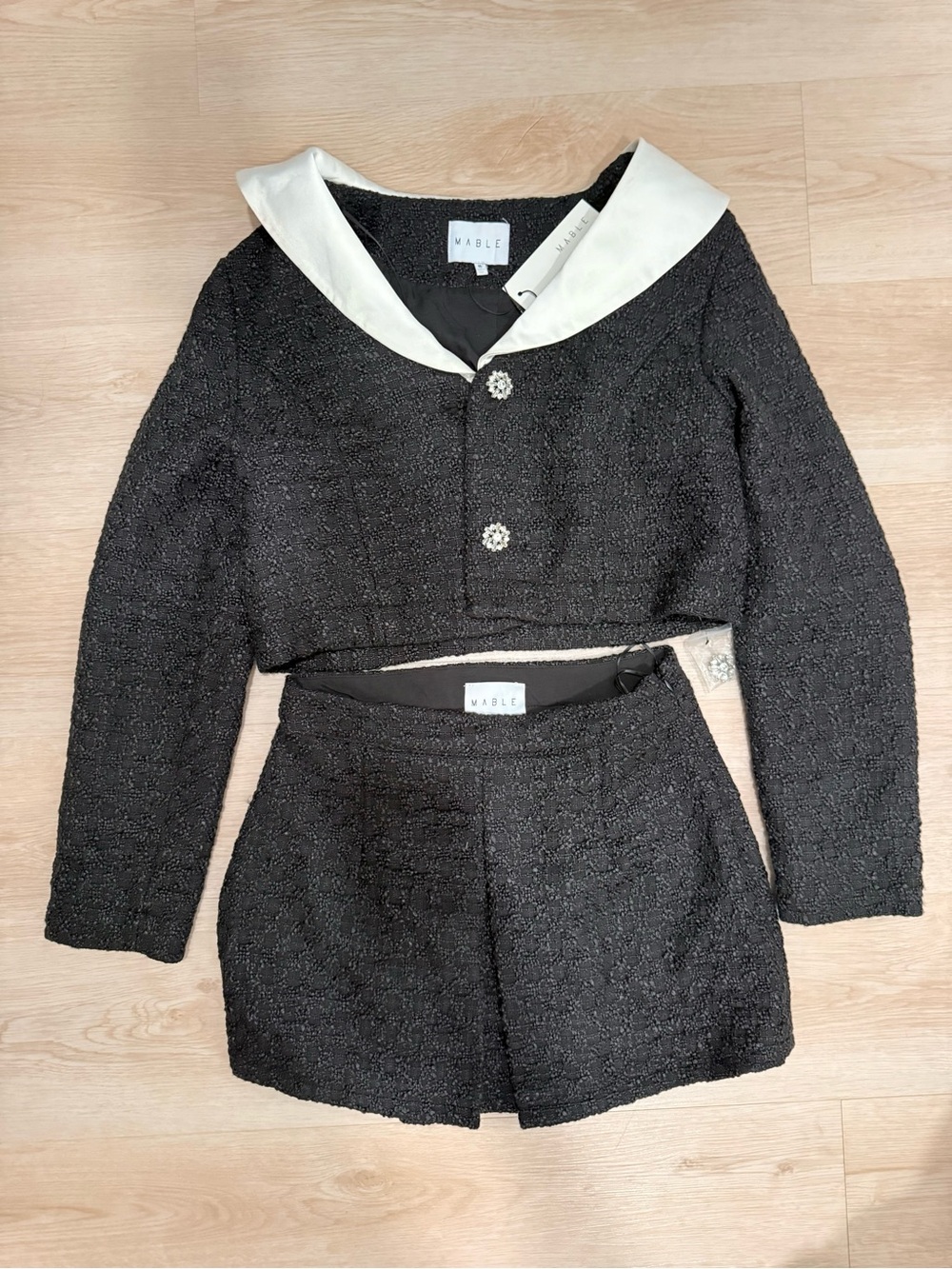 NWT Mable Skirt & Blazer Set Size M
